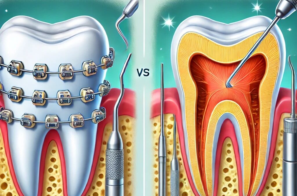 Ortodoncia o endodoncia